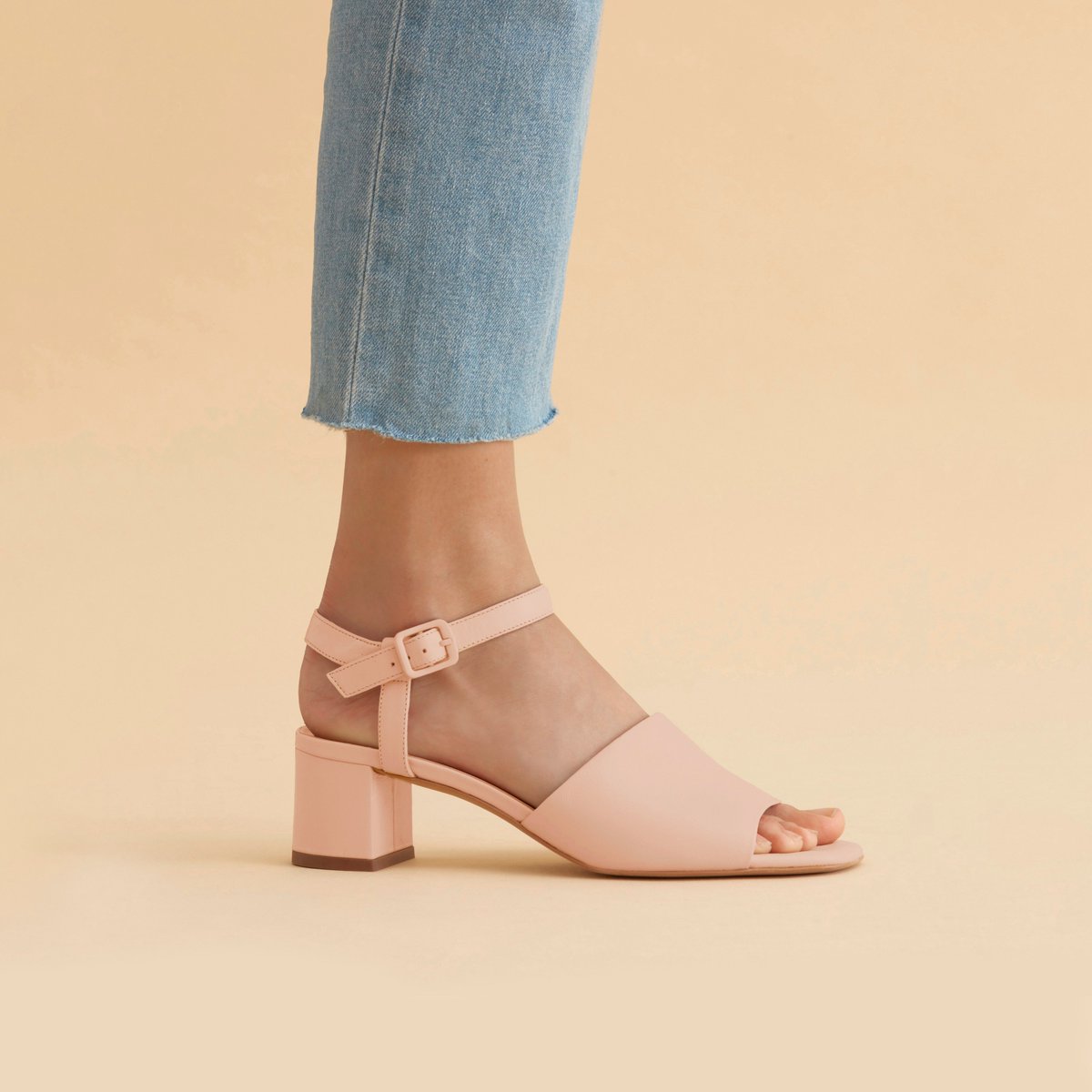 block heel sandal everlane