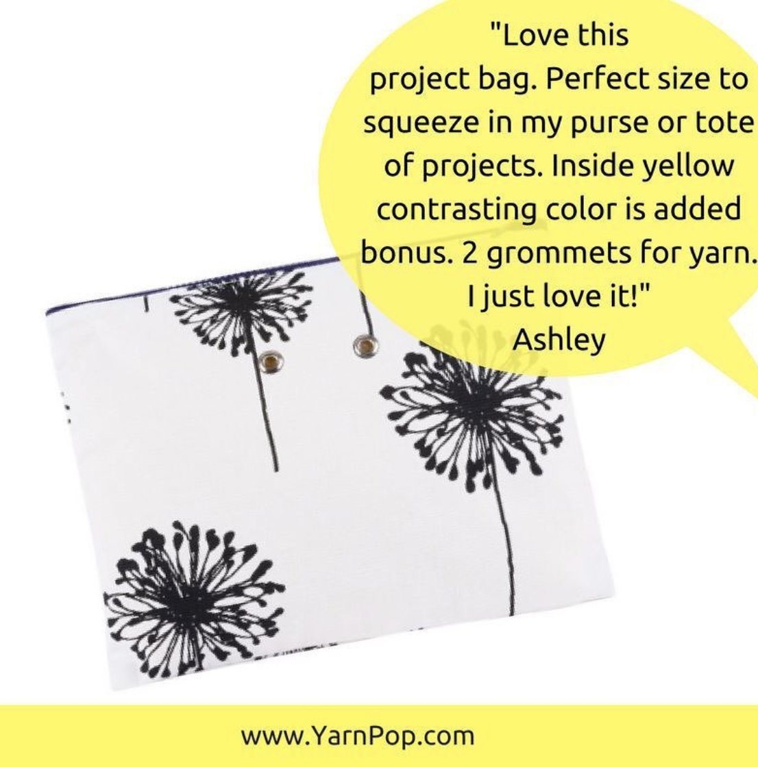 YarnPop's tweet photo. Don’t just take our word for it! We love sharing reviews from our happy customers! 

#knitting #crochet #knittingbag #yarnpop #yarnpopbag #yarnstash #yarn https://t.co/yi0KIbeKTT