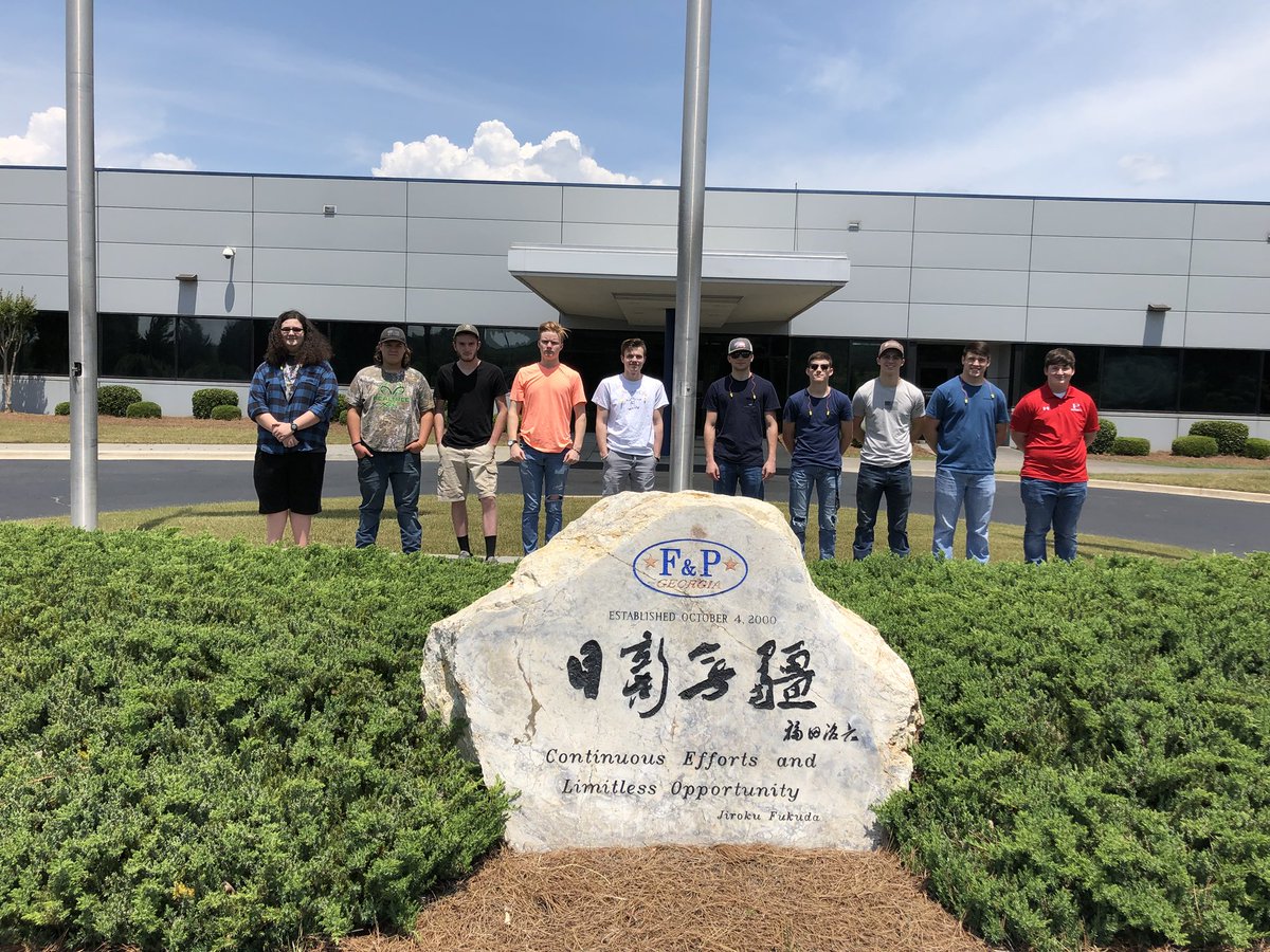 floydcoworks's tweet photo. Great trip to F&amp;P Georgia. Looking forward to next school  year’s interns. https://t.co/ygsIsDS8Zj