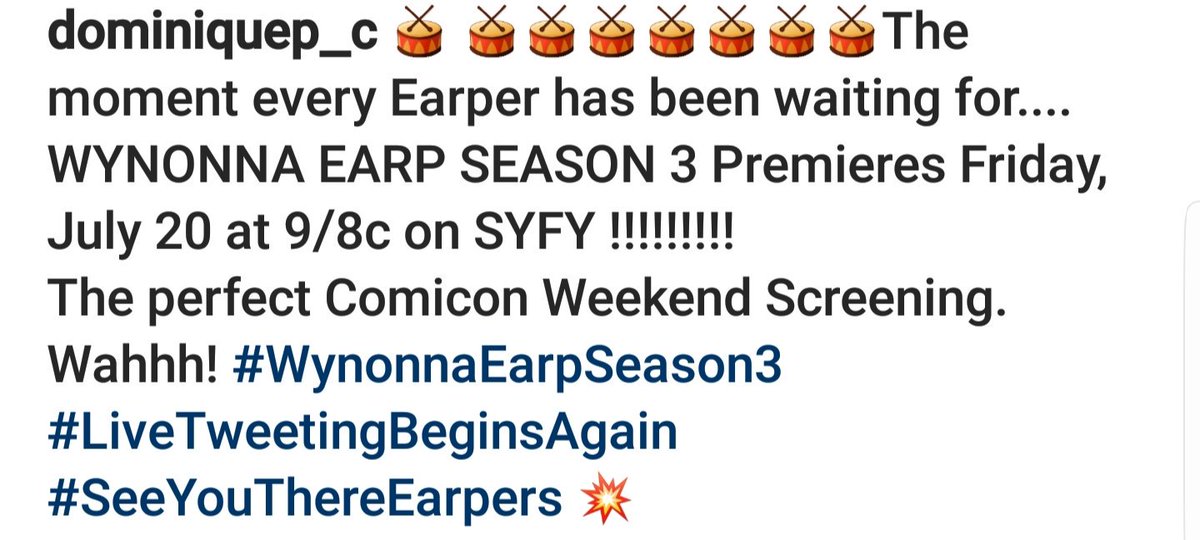 Sunny_JZ_'s tweet photo. [ via IG @DominiqueP_C]
WOW WOW WOW 🙃🤗
I'm so excited for #WynonnaEarpSeason3
🤟🏻❤️ https://t.co/W4lrrLbOyb