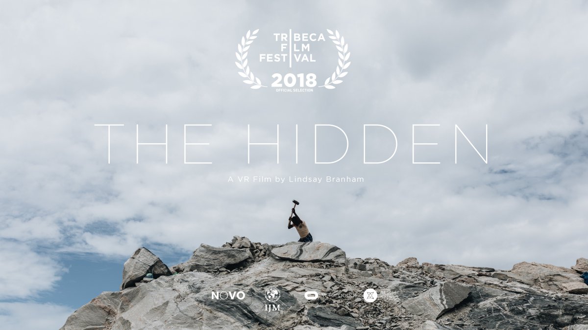 IJM's tweet photo. We’re excited to share that our first-ever VR film, “The Hidden” premiered at @Tribeca Film Festival this year. Our film puts the viewer right in the middle of a daring raid to free a family living in slavery. See the trailer here: https://t.co/5cuPY5PP1z #VRforGood https://t.co/K8MVsimWjA