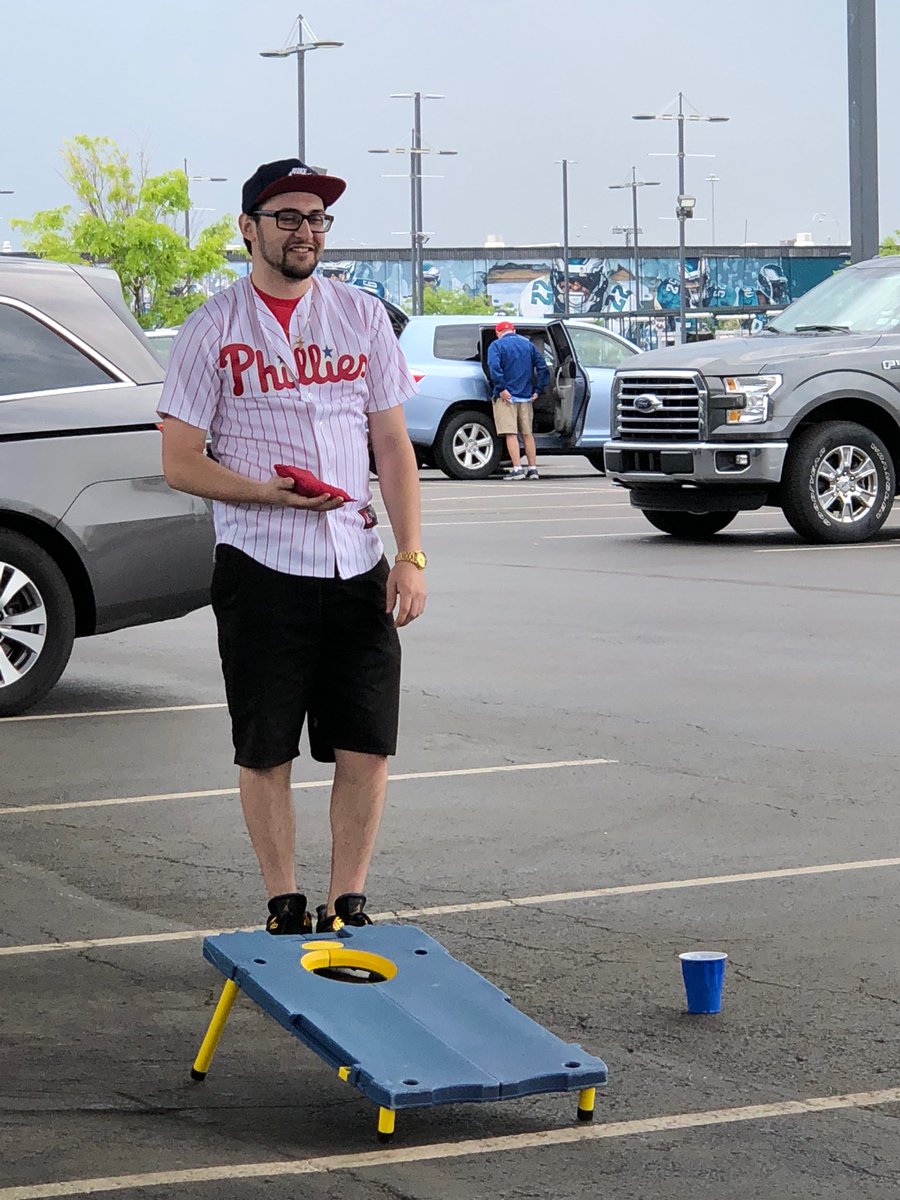 lyncserve's tweet photo. Stepping out of the office today. LyncServe outing to the Phillies game! ⚾️
.
.
.
#LyncServe #OfficeForTheDay #SmallBiz #Newtown #NewtownPA #BucksCounty #Philadelphia #Philly #Phillies #GoPhils #WorkFamily https://t.co/tzSk0l9P2c