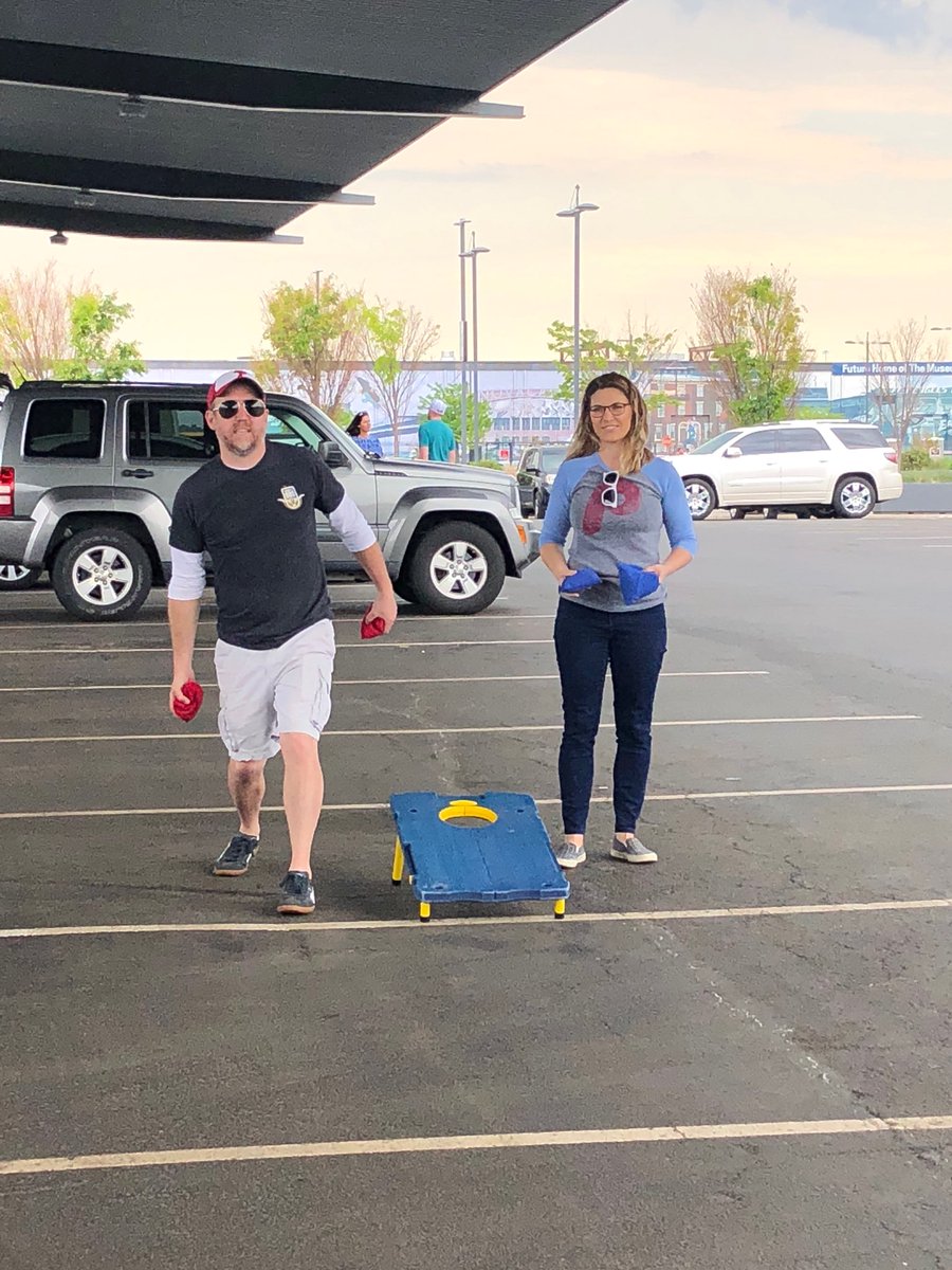 lyncserve's tweet photo. Stepping out of the office today. LyncServe outing to the Phillies game! ⚾️
.
.
.
#LyncServe #OfficeForTheDay #SmallBiz #Newtown #NewtownPA #BucksCounty #Philadelphia #Philly #Phillies #GoPhils #WorkFamily https://t.co/tzSk0l9P2c