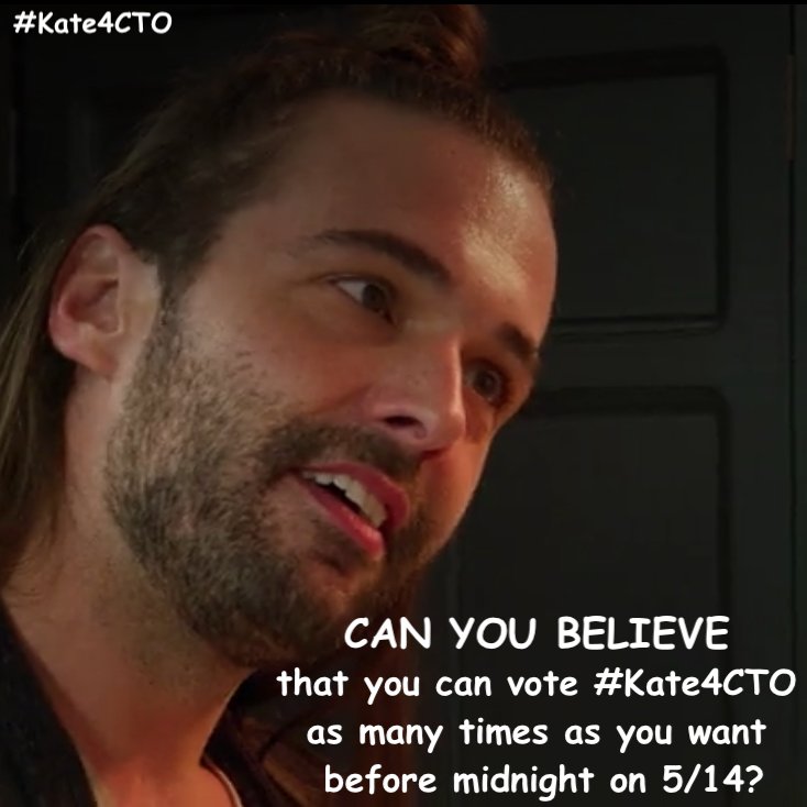 kathbykathwest's tweet photo. CAN YOU BELIEVE I'm a finalist in the #MoesCTOContest? @jvn @QueerEye please help spread the word to vote #Kate4CTO so I can become a #TacoQueen https://t.co/l7fdfn8EW6