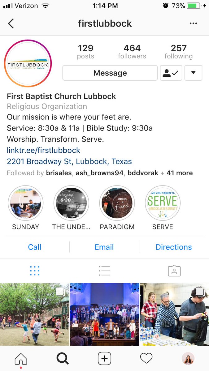 First Lubbock tweet media