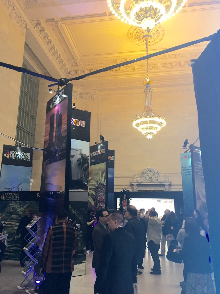 philippinesusa's tweet photo. VISIT: #ExperiencethePhilippines right in the heart of New York City. Vanderbilt Hall, Grand Central Terminal, 9-12 May 2018. @usphilsociety https://t.co/KkFxYQsqUn