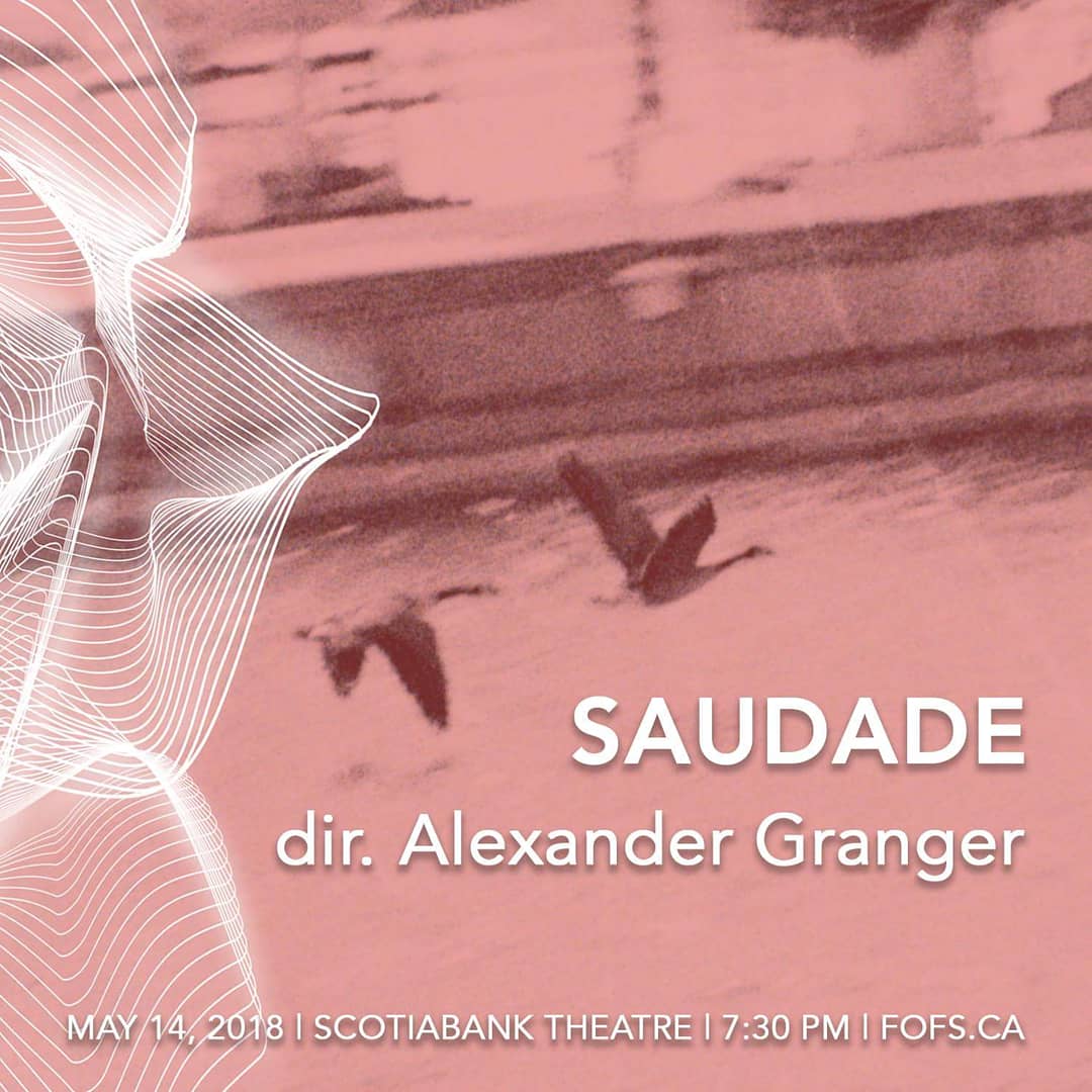 FutureFilmShow's tweet photo. Congratulations to Saudade, Directed By Alexander Granger, another one of our #FOFS2018 Official Selections this year!
May 14th. Cineplex Scotiabank Theatre Toronto. Get your tickets via FilmFreeway ๐ https://t.co/DQIKr8mjB8. https://t.co/uxRltMLNqE
