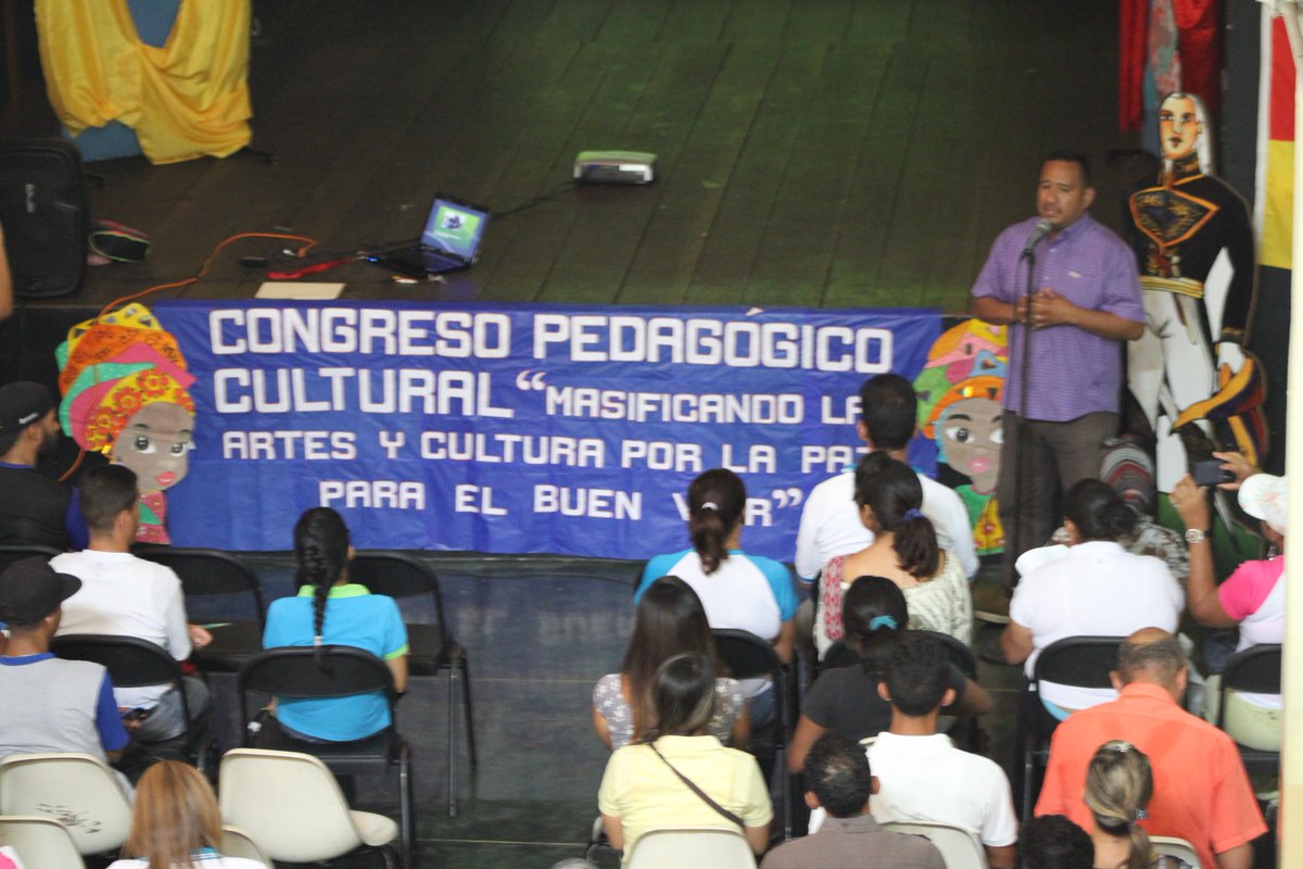 AlcaldiaO's tweet photo. @Genkerve Desarrollan I Congreso Pedagógico para la masificación de las artes en Lander https://t.co/Ub21OZisUD