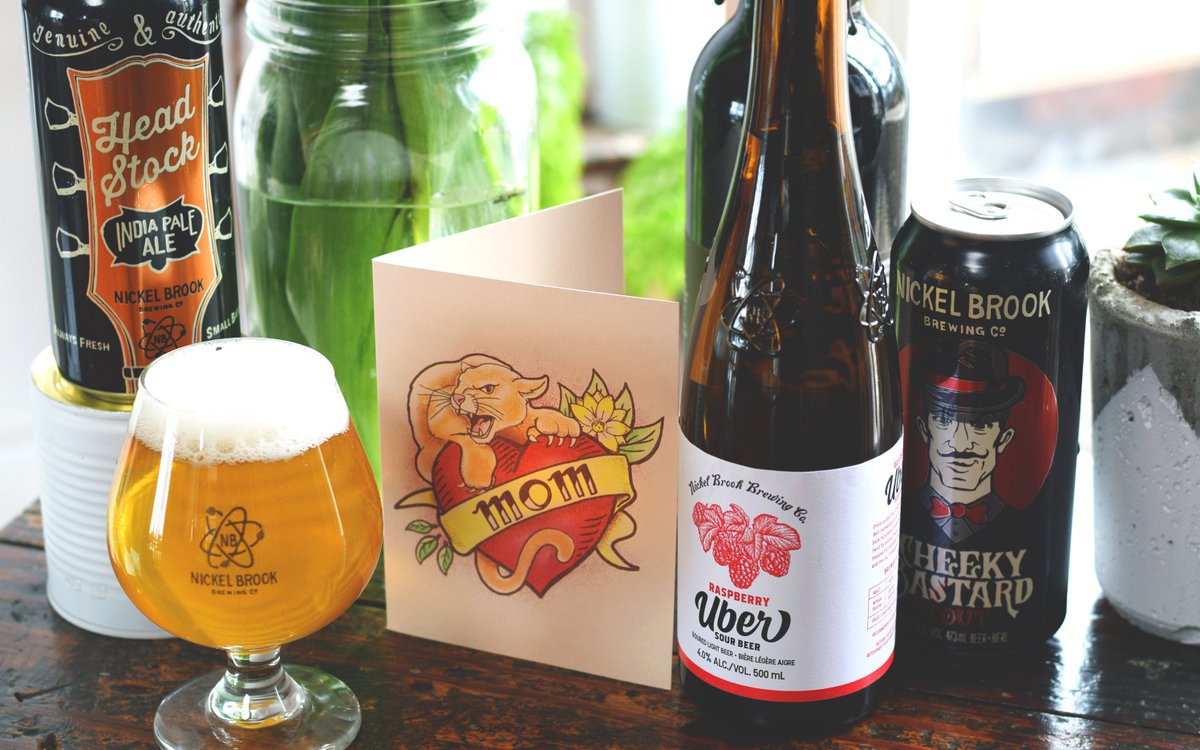 NickelBrookBeer's tweet photo. Mom likes beer. Get her what she really wants for Mother's Day this year. https://t.co/ANSIvOjUWC