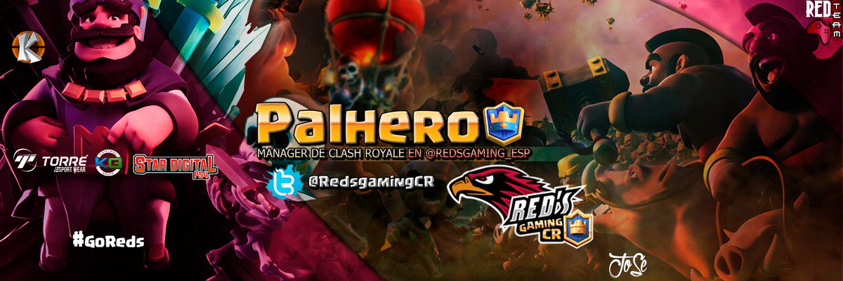 RedsGaming_ESP's tweet photo. 📢📢PRESENTACION📢📢

-Presentamos a nuestro nuevo MANAGER que llevara nuestra academia de los chicos de  clash royale @RedsgamingCR 

- Bienvenido @PalheroCR a esta gran familia y con tu ayuda volemos mas alto las 🦅

- Nueva aguila 🦅 a volar muy alto

#Goreds SUERTE 🍀 https://t.co/EzHnYkZ5BX