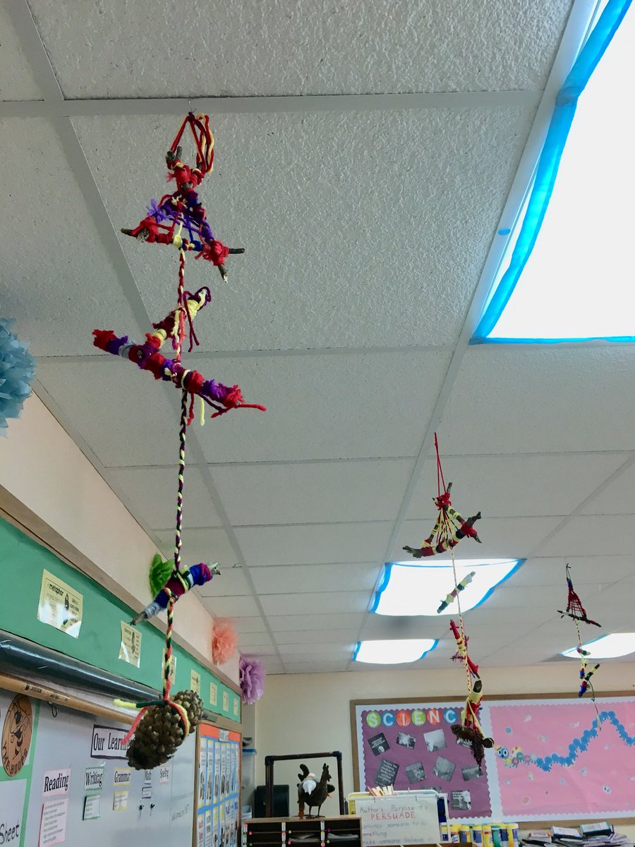 MrsEngerBRE's tweet photo. Check out our fourth grade mobiles we made! #mobiles #science #art #math #socialstudies #fourthgradechat #fourthchat #4thgrade #education #BRE #YME #proudteacher #happyhappyhappy https://t.co/sykPnl4VgR