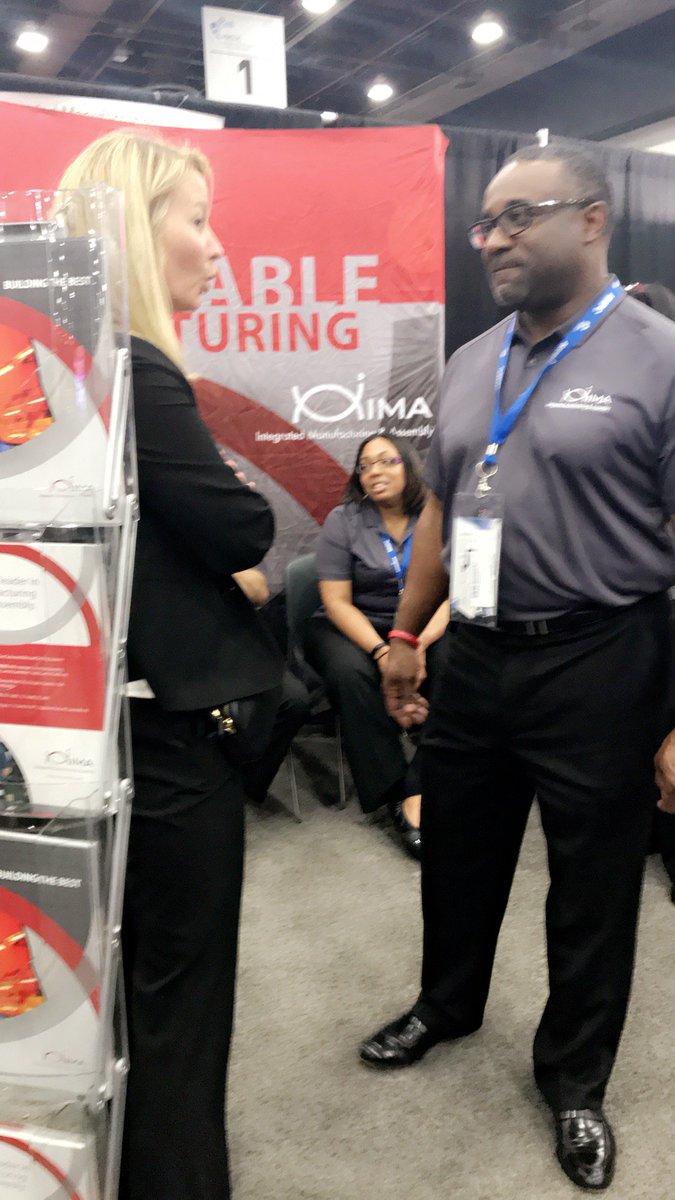 IMA_Auto's tweet photo. #IMA at #MMPC18! Fusing people and power. Booth #174 https://t.co/BZe9L6llDg
