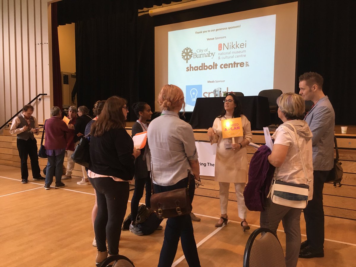 Huddling Up @ Arts BC’s Conference: Engagement in a #NewArtsEra