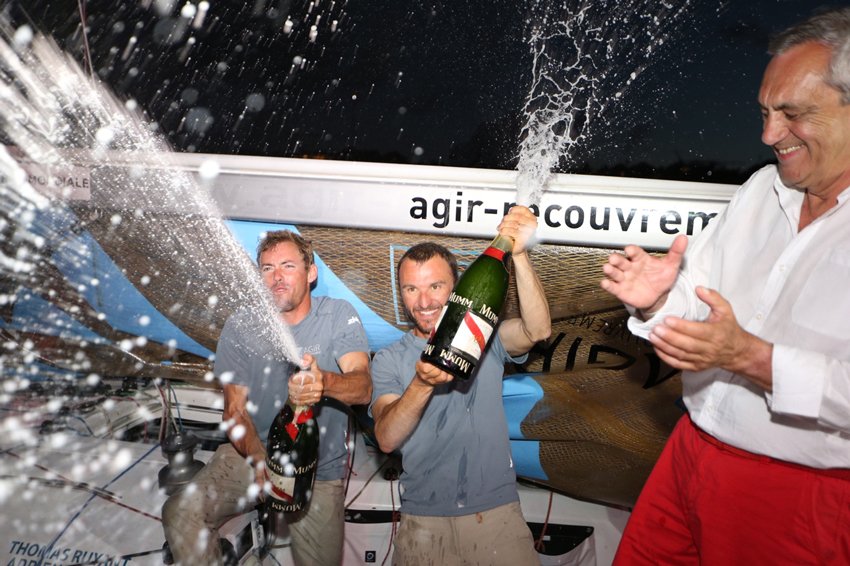 Les impressions des marins - vainqueurs de @AG2RLMTransat c'est ici : thomasruyant.com/copie-de-news-2 #TALM
