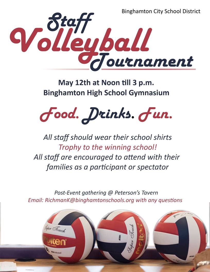 Kevin_Richman's tweet photo. BCSD Staff Volleyball Tournament! Saturday - 12-3 - BHS Gymnasium. #BPatriotProud #BHSFaculty #BCSDAdmin https://t.co/NJ2jre831f