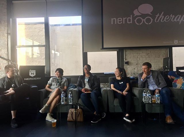 LovingInTheNOW's tweet photo. So excited to be at the diversity and inclusion panel at @the_nerdery with @tomalexander19 @greggwalrod @mbess1987 🙏🏻 https://t.co/bYsgTwvmWu https://t.co/4rl6pMX60I