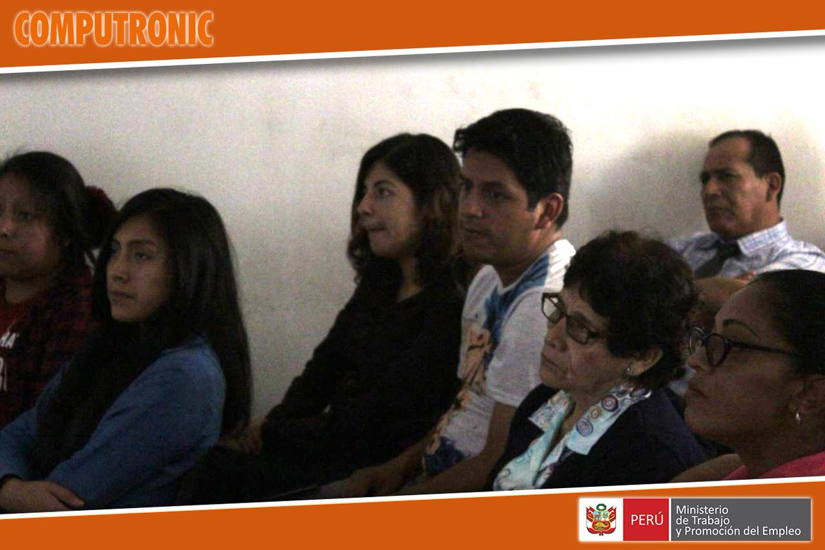 ComputronicPeru's tweet photo. JORNADA JUVENIL 2018: RECONOCIENDO OPORTUNIDADES DE EMPLEO, MIS DERECHOS LABORALES Y LA SEGURIDAD Y SALUD EN EL TRABAJO.

(SE LLEVO A CABO EN NUESTRO INSTITUTO COMPUTRONIC)
🏠 #Computronic
👉 Especialista en Informática y Sistemas
🌐 https://t.co/E2mEGiqbt8 https://t.co/OYxn0IX3yi