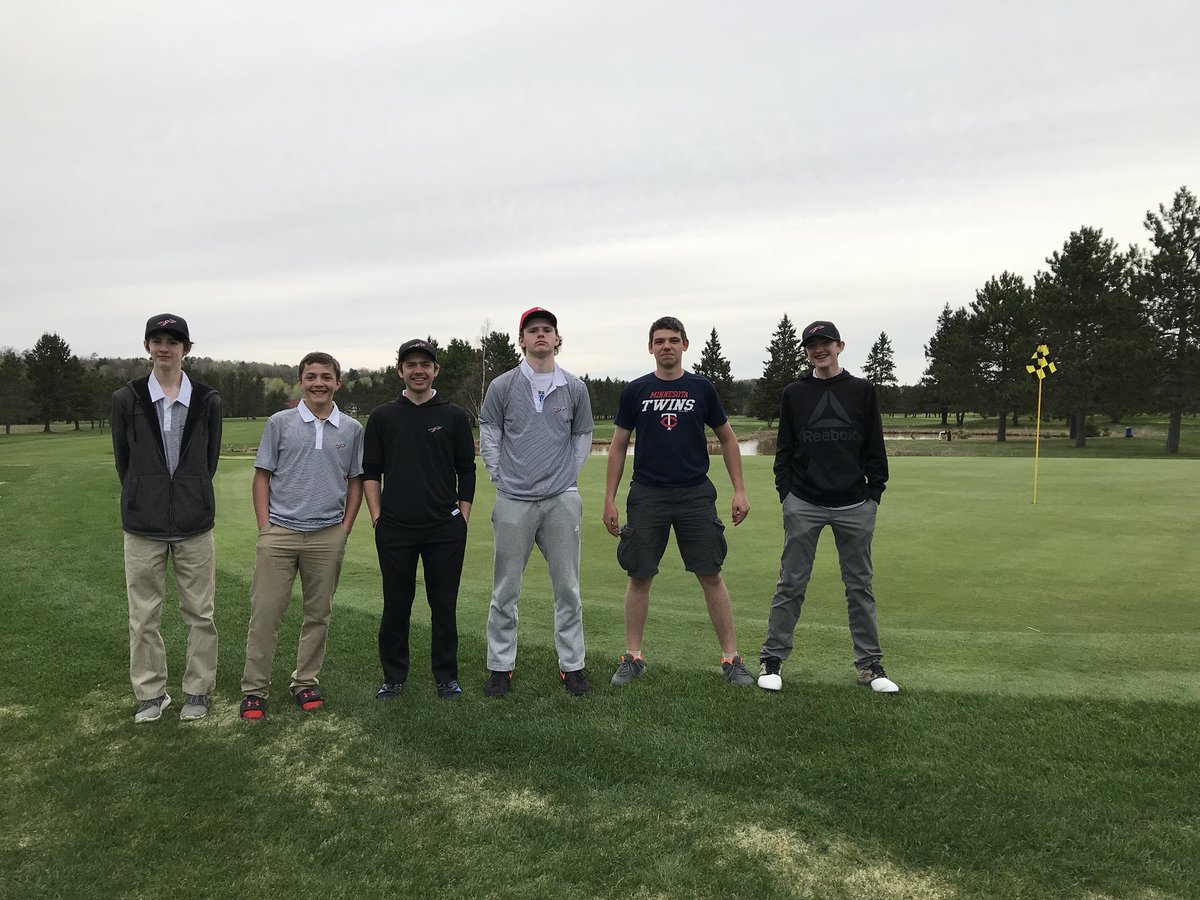 ciminoja's tweet photo. BW JV golf at Hayward Invite with a team PR this season. great job boys #wwigolf #WIHSGOLF https://t.co/p0WTEkppjA
