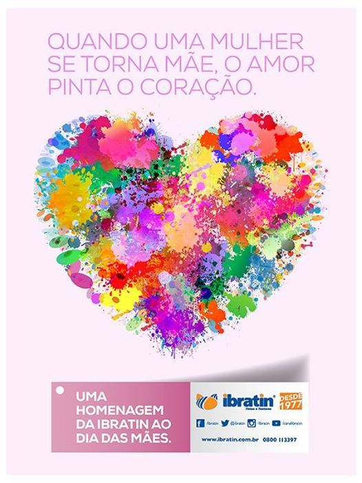ibratin's tweet photo. Que cada amanhecer seja para você um convite para sonhar, um apelo para viver e uma oportunidade para amar.
Feliz Dia das Mães!
#DiadasMães #Ibratin https://t.co/bYscUSWXHy