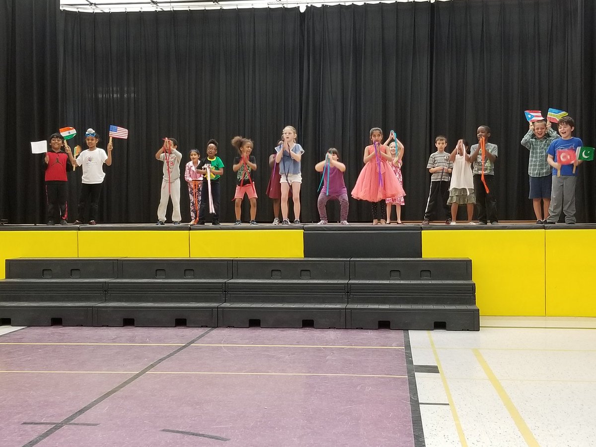 Grade 2s doing flag dance <a href="/MsDavidson4/">Ms. Davidson</a> <a href="/MmeMawji/">Natasha Mawji</a> <a href="/mccutcheonpeel/">Matt McCutcheon</a> <a href="/nurse_suzanne/">Suzanne Nurse</a>