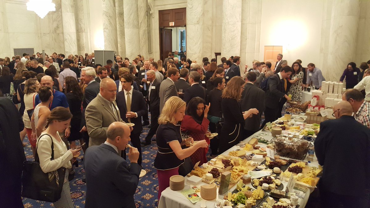 SenatorLeahy's tweet photo. Thanks everyone for making the 13th annual #TasteOfVermont a success. Hundreds of guests came to sample and enjoy the high quality and great tastes that Vermont offers. https://t.co/t6NkcJoSxB
