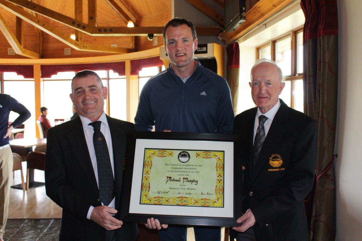Ballyliffin's tweet photo. Delighted to welcome @murphm95 as an Honorary Life Member of @Ballyliffin and an outstanding ambassador for us in promoting the @DDFIrishOpen in conjunction with @EuropeanTour https://t.co/FwnFThJZaX