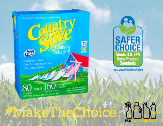 PLUSaferChoice's tweet photo. Country Save is a Pacific Northwest company with Safer Choice certified products that offers a solution for when your laundry needs cleaning! #PLUSaferChoice #CountrySave https://t.co/Lv5XuaI9AG https://t.co/B1169enWB1