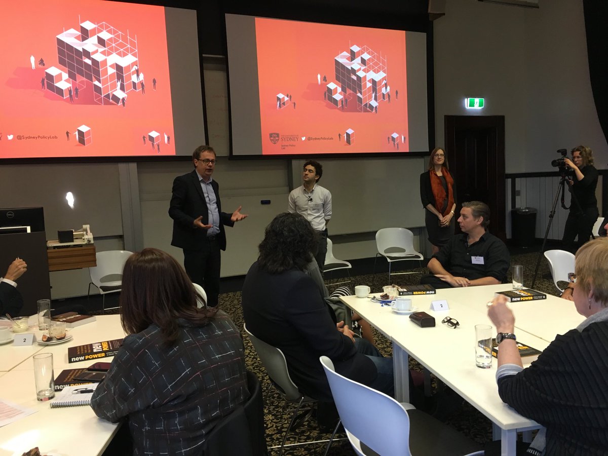 philfree7's tweet photo. Thanks @sydneypolicylab for hosting @jeremyheimans for #NewPower forum here’s to shapeshifters https://t.co/QDxVdIAB2N