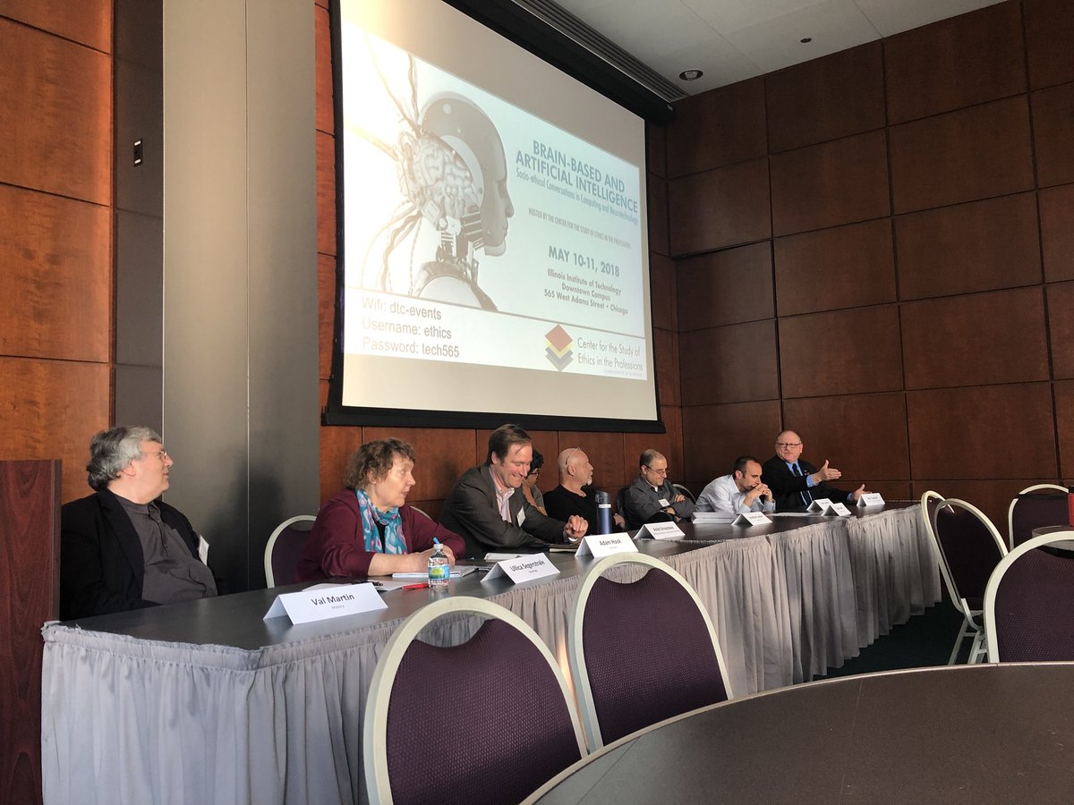 BB_AI_2018's tweet photo. Hey @illinoistech check out this amazing panel talking about AI @IITHumanScience @IITPsychology @IIT_Science https://t.co/AvBNJ8DPMS