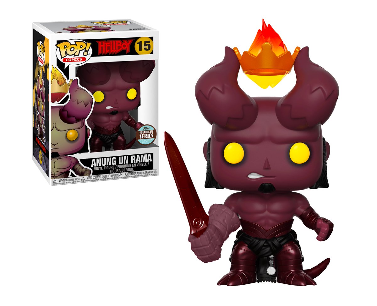 OriginalFunko's tweet image. RT &amp;amp; follow @OriginalFunko for a chance to WIN a Specialty Series #Hellboy Anung Un Rama Pop!