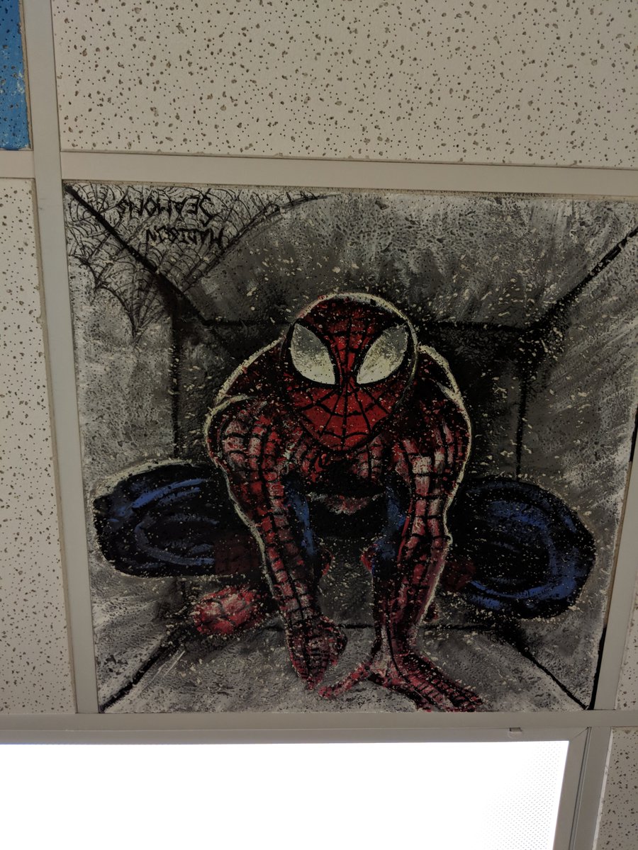 Jk_Jeffery's tweet image. T4: Want to mitigate environmentally influenced patient loneliness? Let the patients turn the ceiling into art. Makes being rolled around in a hospital bed MUCH more enjoyable/connected. #meqapi