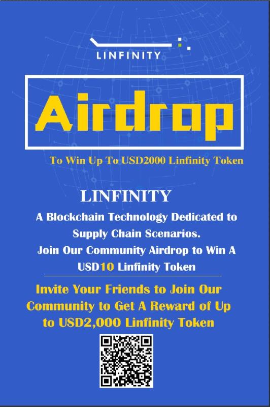 FreeCryptoNL's tweet photo. #Linfinity Airdrop!

ℹ️ @Linfinity
🎁 Get 350 Linfinity Candy (💰 ~$10)

➡️ Sign up here: https://t.co/lsCMFuqbE7
🔸Linfinity token will be listed on exchanges in June

#FreeCrypto #Altcoins #freetokens #freecoins #crypto #ICO #ethereum #bitcoin #airdrop https://t.co/1LHD0BETei