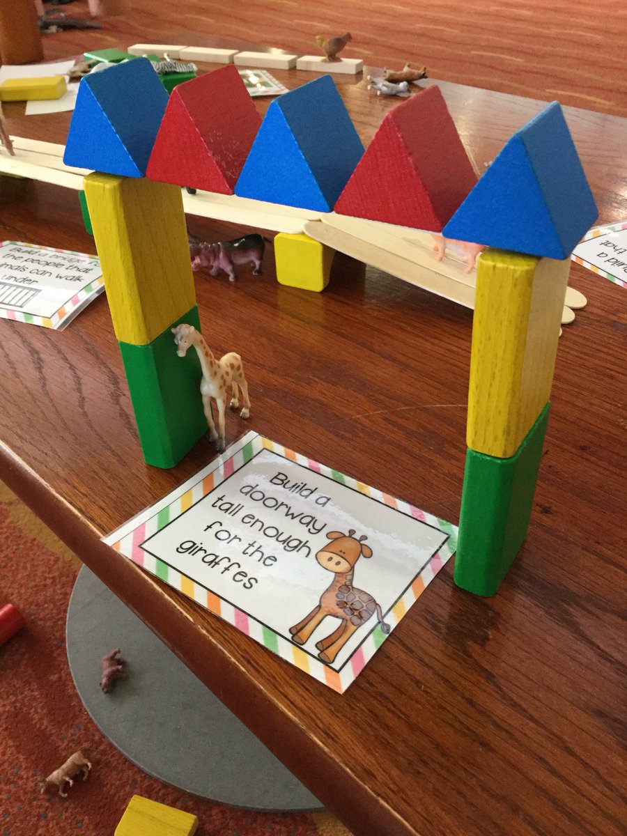 Joannimal59's tweet photo. Got a bit carried away at the toddler group i was at today, as I took over the zoo construction table. #buildingbridges #buildingtowers #engineeringeverywhere #STEMatbabygroup https://t.co/uw7ySitFgG