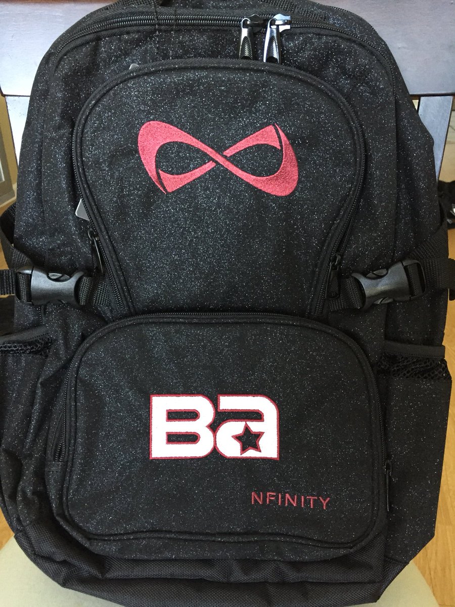 It’s back👏🏻👏🏻 Our maroon and black sparkle Nfinity backpacks!! TRYOUT WEEK, we will be open from 4-5 Monday-Thursday. Make sure to stop in and grab your BA gear! 😍🅱️🅰️