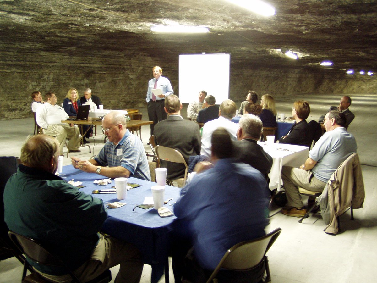 VisitHutch's tweet photo. @UnderKansas celebrated their 11th Anniversary last week, and we couldn't be happier that they opened their doors in 2007! A trip to Hutchinson isn't complete until you visit 650 feet underground at #Strataca! #TBT #TBTravel #TravelNow #VisitHutch @USTravel @TravelKS https://t.co/0uDEK6UblR