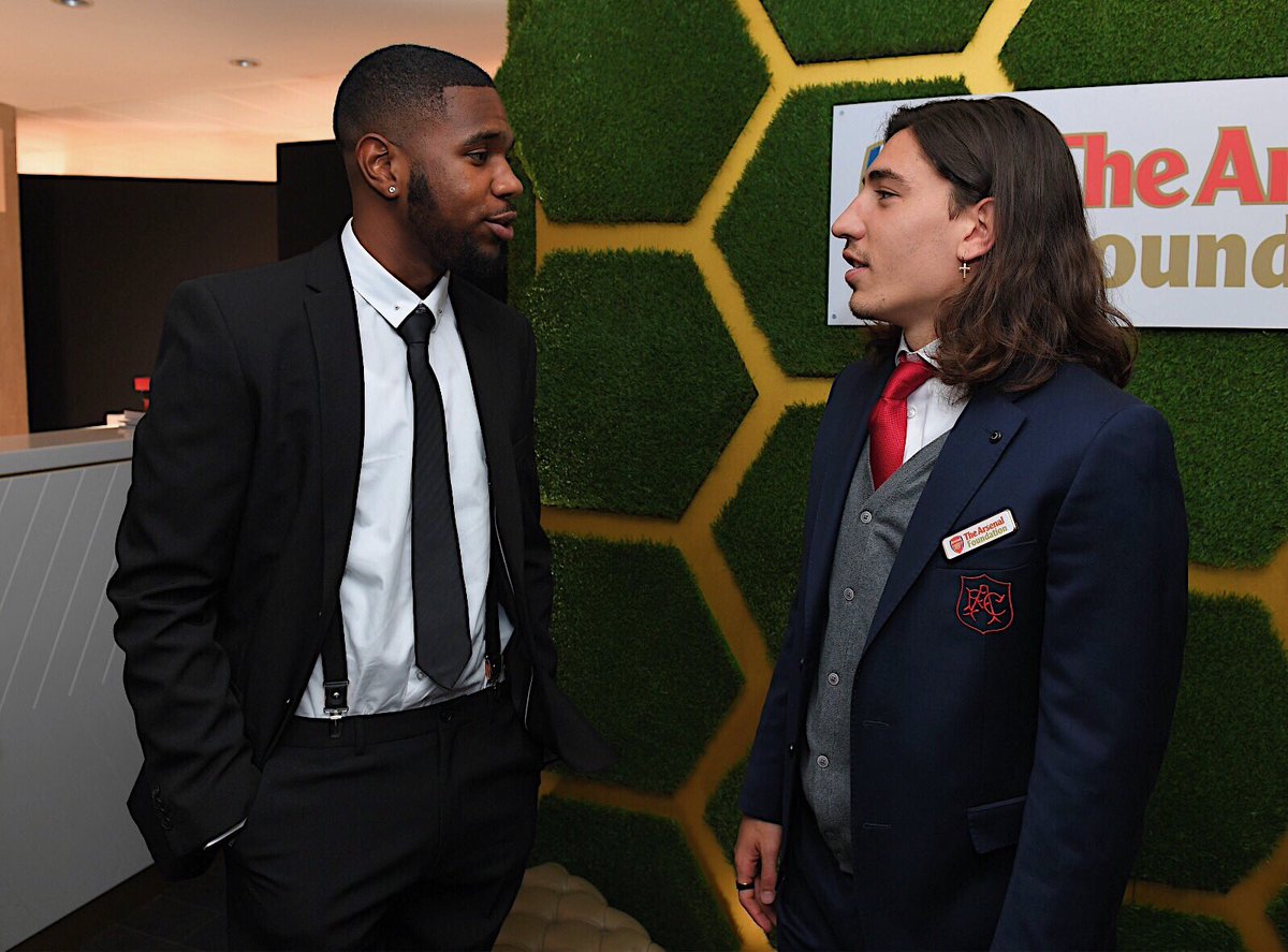 Héctor Bellerín (@hectorbellerin) on Twitter photo Always a great initiative from <a href="/AFC_Foundation/">The Arsenal Foundation</a> to put on an evening like this! #NightToInspire Always a great initiative from <a href="/AFC_Foundation/">The Arsenal Foundation</a> to put on an evening like this! #NightToInspire