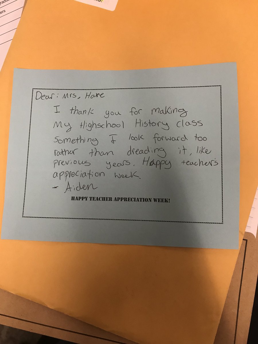 I have some of the best students! #AwesomeLDstudents