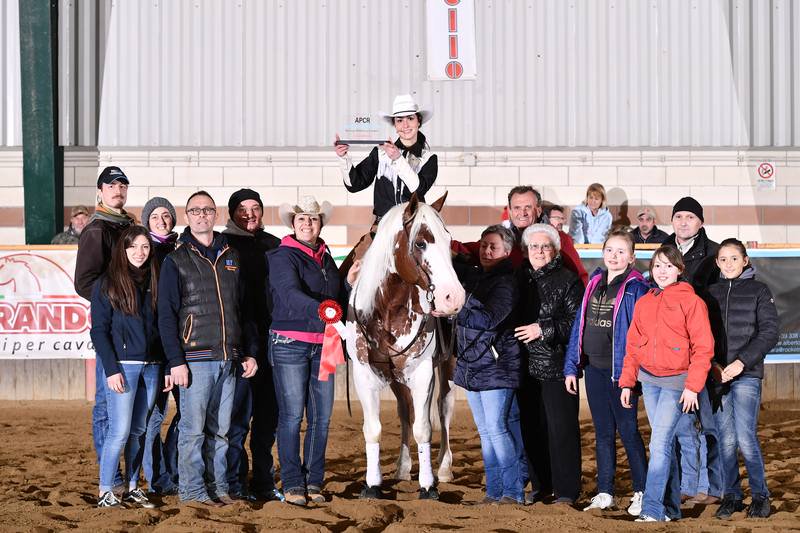 apcrReining's tweet photo. #Champion #NoviceRiders2mani #NRHA #SlideIntoSpring #APCR 2018 ALI' GIADA su OLENA LIKES DIAMONDS di CLIMINTI FLAVIO con score 69 https://t.co/cwwqNDHBR7