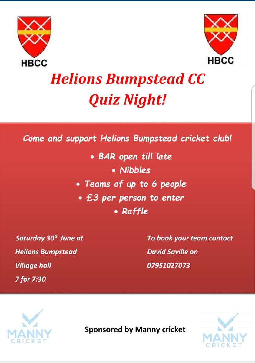 Helions Bumpstead CC tweet media