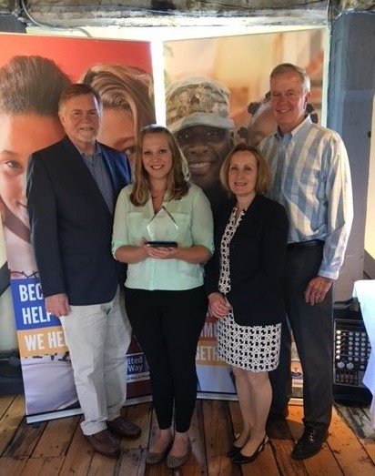 TimHoranNG's tweet photo. Everyone at @nationalgridus RI knows Kelly McGuirk and Mary Smith, and the good work they do in our community. Today the @liveunitedri honored them with a Change Makers award for their dedication as workplace #UW campaign leaders. Congratulations, Kelly and Mary - stay inspired! https://t.co/AwVcCEhjaZ