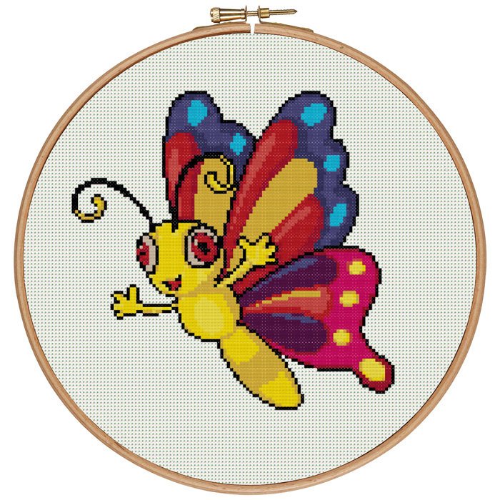 Excited to share the latest addition to my #etsy shop: Cross stitch pattern PDF/Cross stitch pattern butterfly/Modern Cross Stitch/ Counted cross stitch/Cross Stitch Rainbow etsy.me/2rxThBQ #supplies #crossstitch #xstitch #pdfpatterns #design #geometricc #ANM01