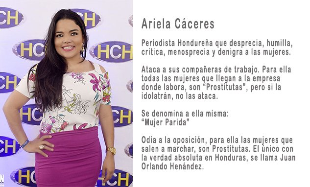 HNTuitero's tweet photo. Sin méritos de ser periodista, una mujer altamente ofensiva y que denigra a las personas en vivo y en directo incluyendo a su propio jefe, "es premiada". El gremio periodístico representado al más bajo nivel en Honduras
#Lamentable #Aborrecible https://t.co/YBUFfJA6zp