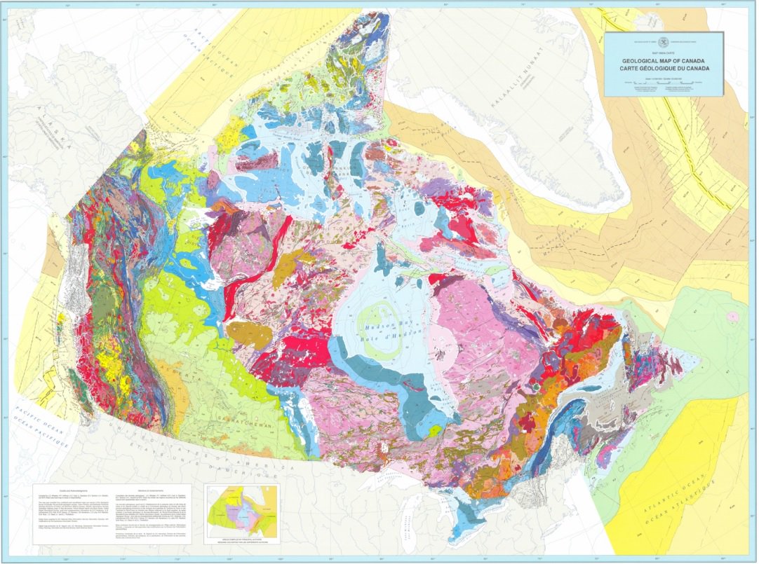 the_PDAC's tweet photo. We found this @NRCan geological map of Canada pretty cool. Do you?
https://t.co/LMhQFGWaiH from
#SIMEW2018 @PDAC_Students #geology #Canada #Mining https://t.co/hsv4VDW0Sd