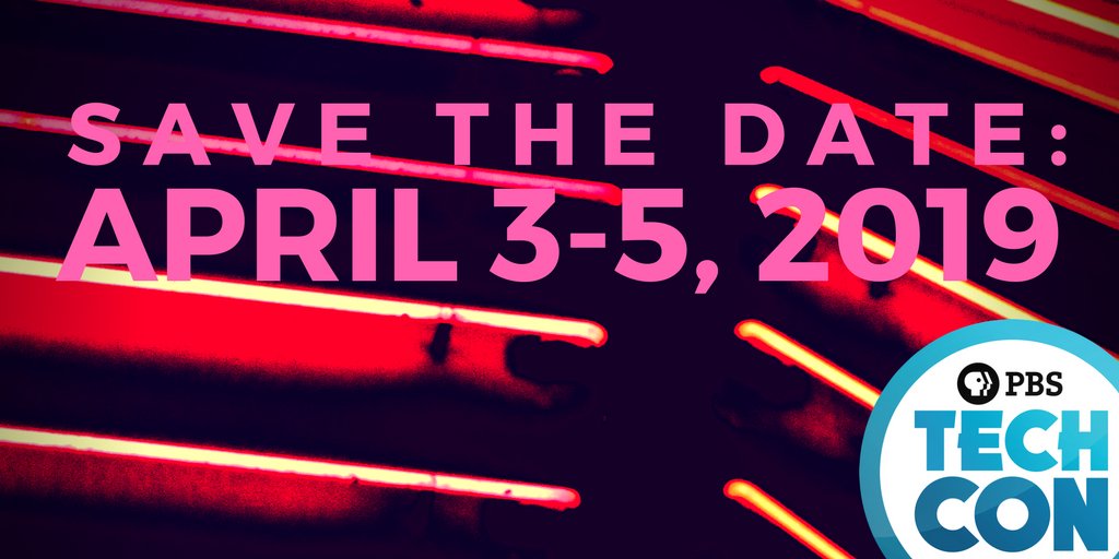 PBSTechCon's tweet image. Save the date for us.
Next year, let&apos;s meet once again -
April 3 to 5.
#TechConHaiku #TechCon19