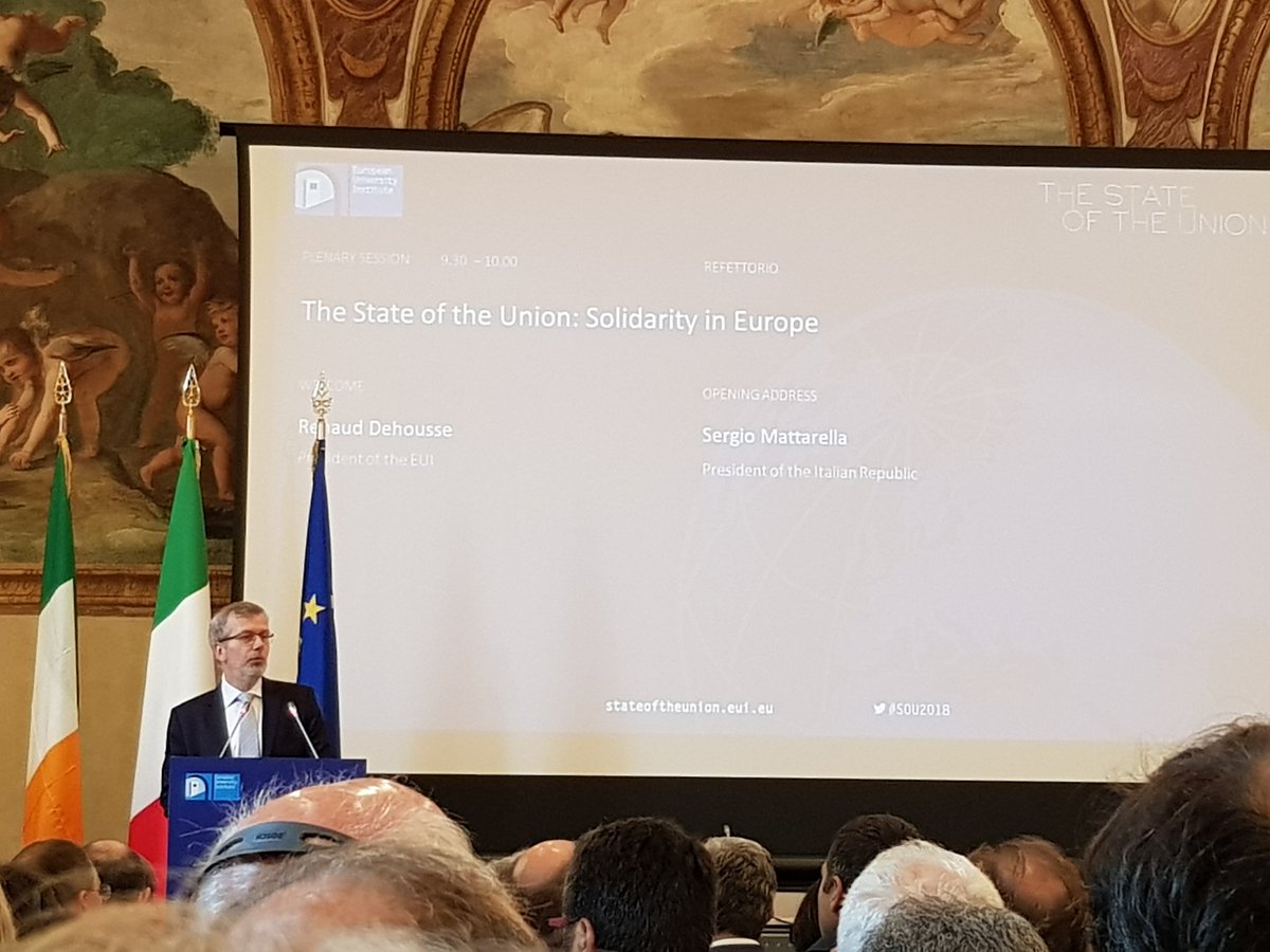 laurentschmitt's tweet image. Interesting day at @FSR_Energy #SoU2018 speaking on new 4D Industrial revolution and opportunity to develop new European ambitions 
 on Renewable and #Prosumer  integration through communities #PowerSystemofSystems @JMGlachant @ENTSO_E