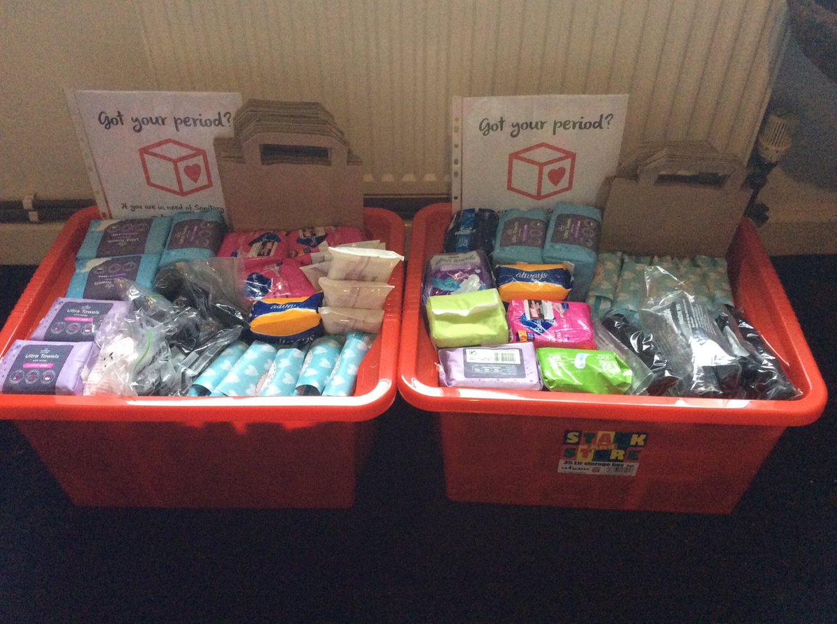 #Bradfordschools #Bradford #Bradfordbusiness
So the first Red Boxes have been placed in schools. Supporting young women to stay in education during their periods. Could you have a collection point in your business? Contact us to help fight #periodpoverty