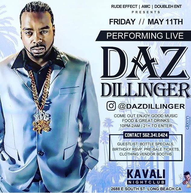 SalamWreck's tweet image. #ShowAlert @DAZDILLINGER live on stage this Friday in the LBC - See you There!!!