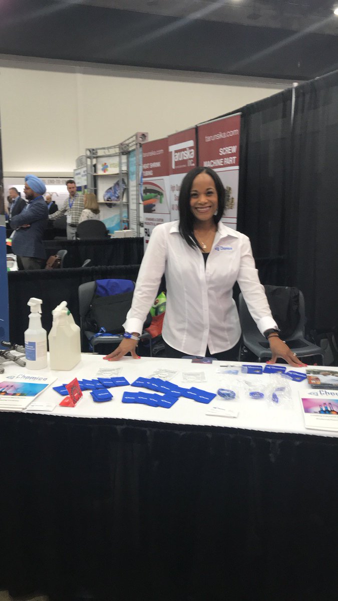 TheChemicoGroup's tweet photo. Our mission is to add value to our customers supply chain. Weโre a certified #Veteran and #Minority owned business enterprise and we know chemicals. Today weโre at the Michigan Minority Procurement Conference, booth #143. #MMPC18 https://t.co/JeTvud7QvO