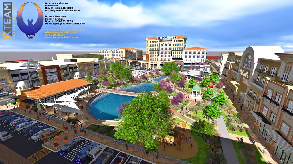 DonnieBrainard's tweet photo. “The Park” at Winrock Town Center
#PegasusRetail #RECon #AnthonyJohnson #DonnieBrainard #WinrockTownCenter #ICSC #CRE #CARNM #Albuquerque #NewMexico #Retail #TheParkatWinrockTownCenter https://t.co/JI5tevDSaJ
