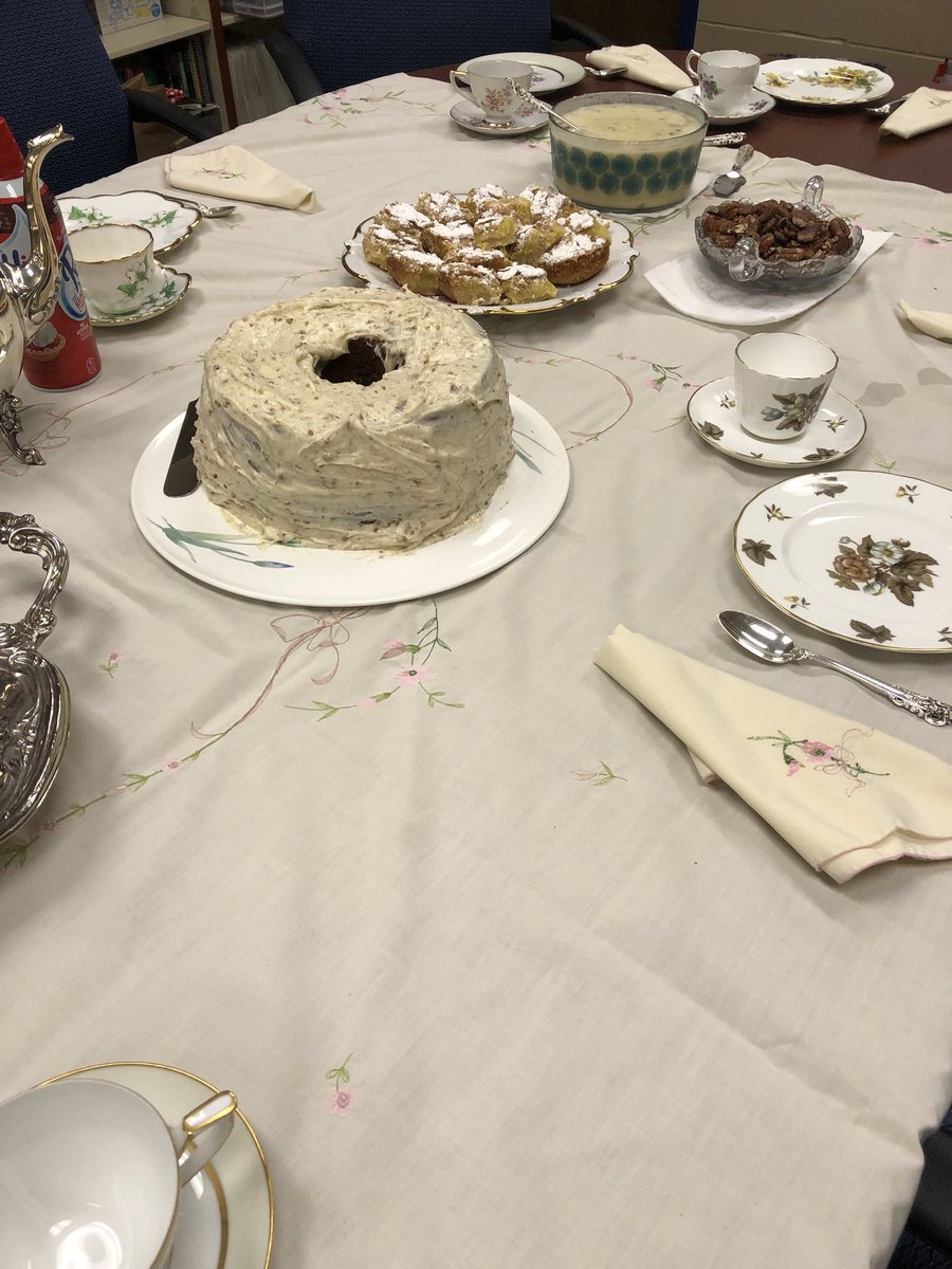 IrisIMTSS's tweet photo. How amazing is our PTA?! What a way to celebrate the biggest increase in membership and a wonderful executive board by having a tea party for our last meeting. #soblessed #aWESome2018 https://t.co/dVFtIjaOOm